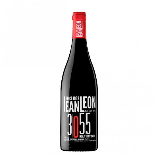 Vino Tinto Jean León 3055 Merlot- Petit Verdot 2024 D.O. Penedés