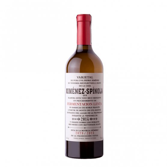 Vino Dulce Fermentacion lenta 2020 de Ximénez Spínola Denominación de Origen Jerez