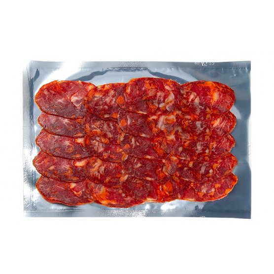 Sobre 100 grs. Chorizo Bellota Extra Ibérico La Huella by Saborazo
