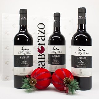 Selección Regalo Vino Servilio 9 meses 2021 (3 botellas)
