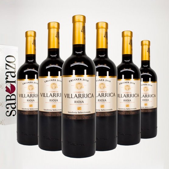Seleccion Vino Señorio de Villarrica Crianza 2020 (6 Botellas)
