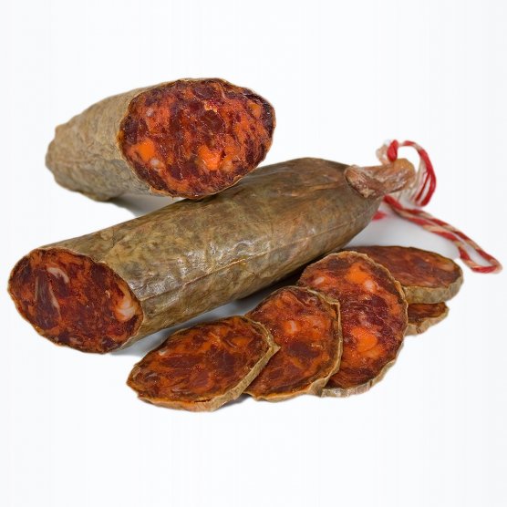 Chorizo de Bellota 100% Ibérico, pieza 500 grs. aprox. Señorío de Montanera Dehesa de Extremadura