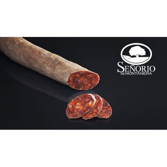 Chorizo de Bellota 100% Ibérico, pieza 700 grs. aprox. Señorío de Montanera Dehesa de Extremadura