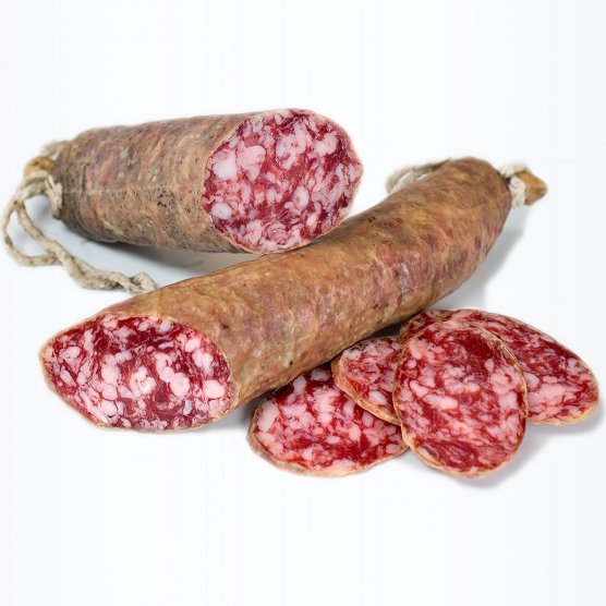 Salchichón Bellota Extra Ibérico Pieza 500 Grs. La Huella by Saborazo