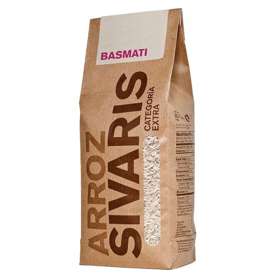 Arroz Basmati Extra 1 kg. Sivaris Pakistán