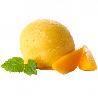 Helado Artesano con sabor a mango 750 ml.